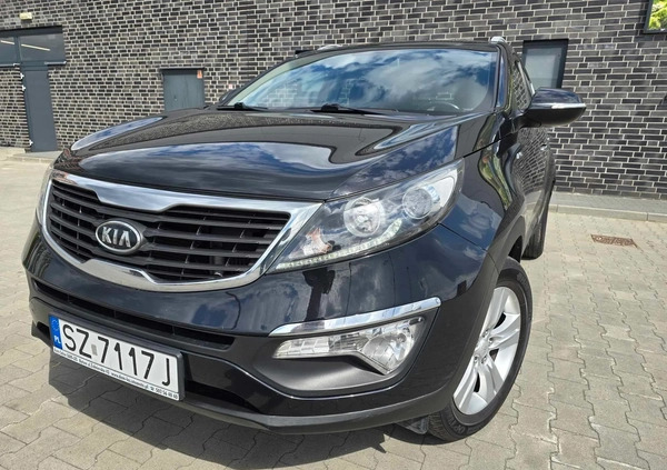 Kia Sportage cena 41900 przebieg: 266000, rok produkcji 2010 z Zabrze małe 781